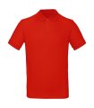 Heren Polo Inspire B&C PM430 Fire Red